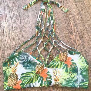 Designer Reversible Halter Bikini Top